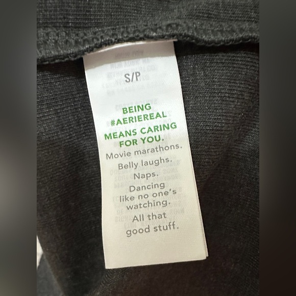 309 AERIE | NWT Charcoal Gray Ribbed Scoop Neck Tank Top (Size S) - Picture 8 of 12